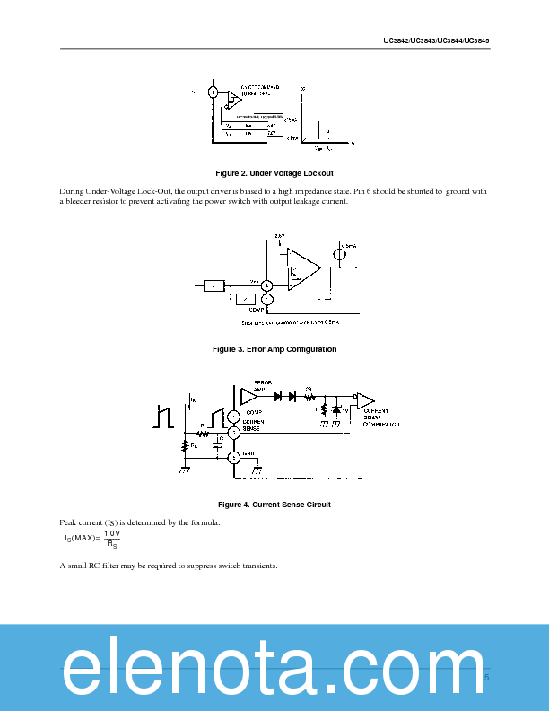 UC3843 Datasheet PDF (129 KB) Fairchild | Pobierz z Elenota.pl