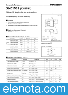 Panasonic (XN1531) datasheet