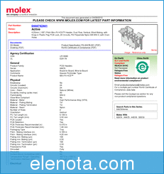 Molex Electronics 0444742441 datasheet