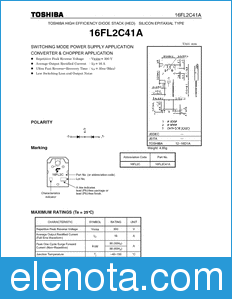 Toshiba 16FL2C41A datasheet