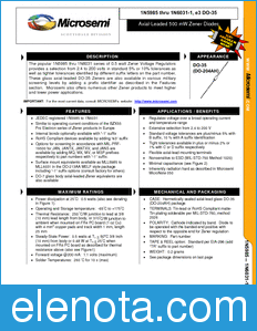 Microsemi 1N6022D datasheet