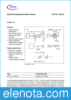 Infineon 210-L-100-22 datasheet