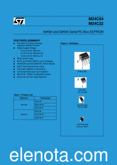 STMicroelectronics 24C32 datasheet