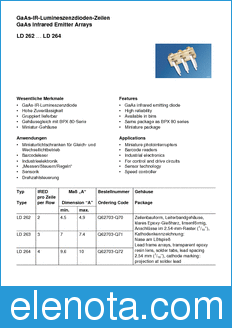 Infineon 262 datasheet