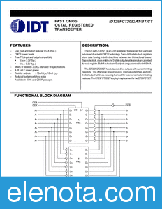IDT 29FCT2052T datasheet