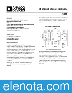 Analog Devices 3B02 datasheet