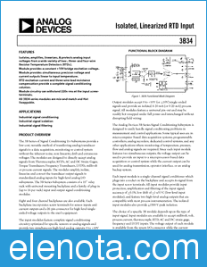 Analog Devices 3B34 datasheet
