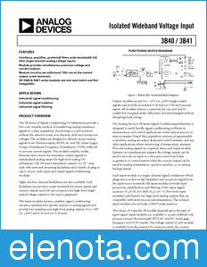Analog Devices 3B41 datasheet