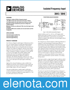 Analog Devices 3B46 datasheet