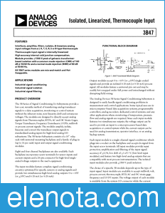 Analog Devices 3B47 datasheet