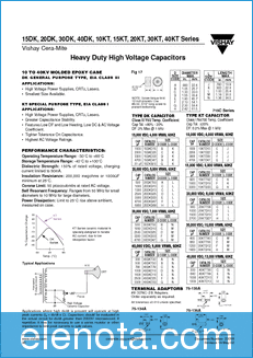 Vishay Siliconix 40DKT50 datasheet
