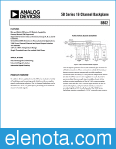 Analog Devices 5B02 datasheet