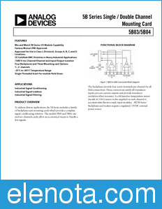 Analog Devices 5B03 datasheet