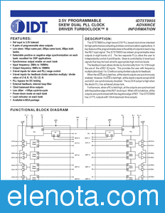 IDT 5T9955 datasheet