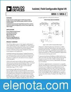 Analog Devices 6B50-1 datasheet
