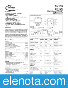 Infineon 6N135 datasheet