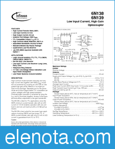 Infineon 6N139 datasheet
