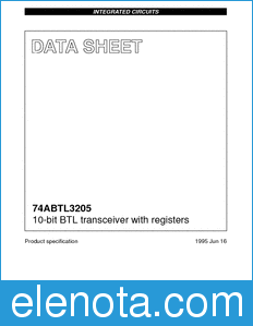 Philips 74ABTL3205 datasheet