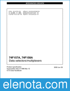 Philips 74F157A datasheet