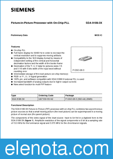 Infineon 9188-3X datasheet
