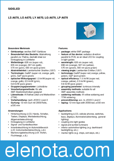 Infineon A670-L1M2-1 datasheet