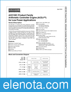 Fairchild ACE1001 datasheet