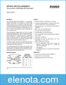 Avago ACPL-061L datasheet