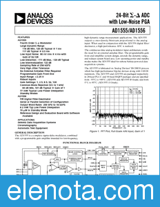 Analog Devices AD1555 datasheet