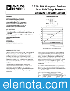 Analog Devices AD1582 datasheet