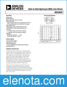 Analog Devices AD45048 datasheet