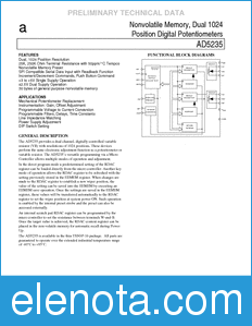 Analog Devices AD5235 datasheet