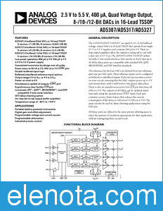 Analog Devices AD5307 datasheet