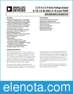 Analog Devices AD5308 datasheet