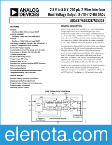 Analog Devices AD5337 datasheet