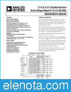 Analog Devices AD5346 datasheet