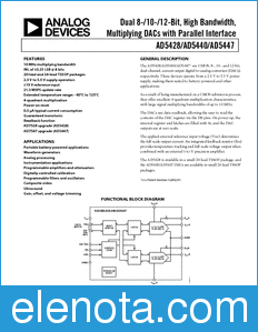 Analog Devices AD5440 datasheet