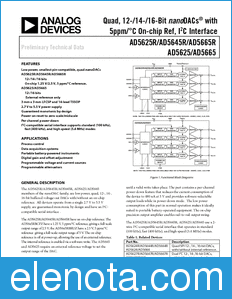 Analog Devices AD5625R datasheet