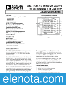 Analog Devices AD5628 datasheet
