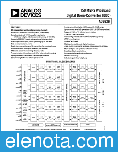 Analog Devices AD6636 datasheet