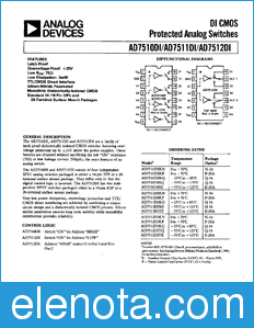 Analog Devices AD7510DI datasheet