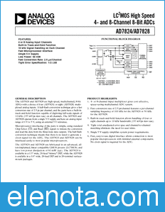 Analog Devices AD7824 datasheet