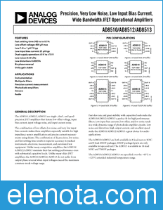 Analog Devices AD8510 datasheet