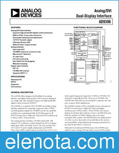 Analog Devices AD9396 datasheet