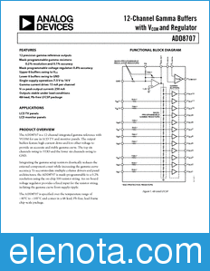 Analog Devices ADD8707 datasheet