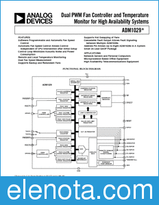 Analog Devices ADM1029 datasheet