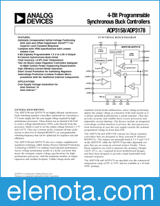 Analog Devices ADP3158 datasheet