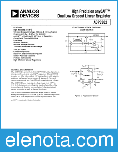 Analog Devices ADP3302 datasheet