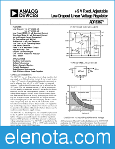 Analog Devices ADP3367 datasheet
