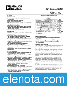 Analog Devices ADSP-2184L datasheet