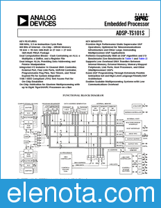 Analog Devices ADSP-TS101S datasheet
